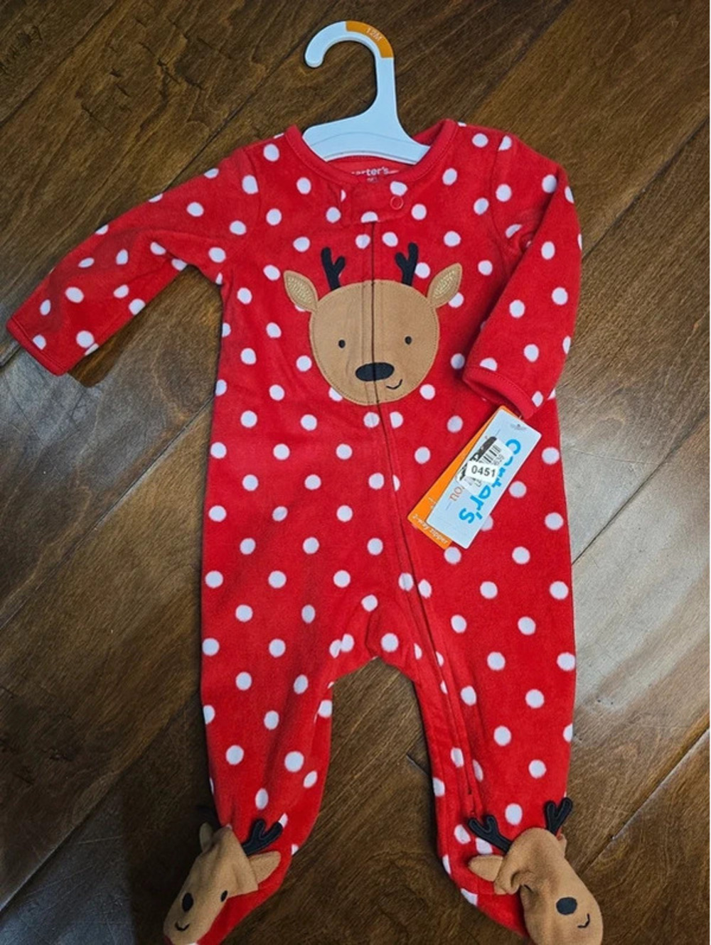 3m brand new christmas pajamas from carter's item, 451G6